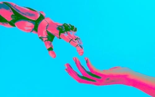 Robotic and human hands